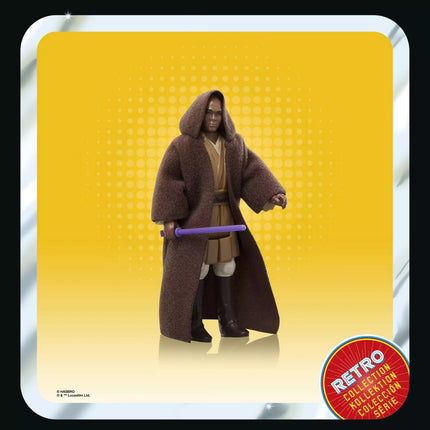 Star Wars The Retro Collection AOTC Mace Windu 3.75" Figure MINT UNPUNCHED2