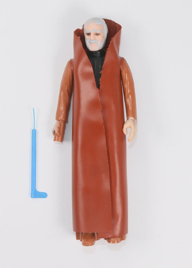 Star Wars ROTJ Kenner Vintage grey Hair 1977 Obi-Wan Kenobi 3.75" Figure0