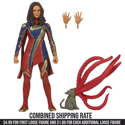 Marvel Legends Totally Awesome Hulk Wave Ms. Marvel 6" Action Figure - LOOSE NEW1