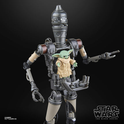 Star Wars The Black Series The Mandalorian IG-12 & Grogu 6" Action LOOSE NEW3