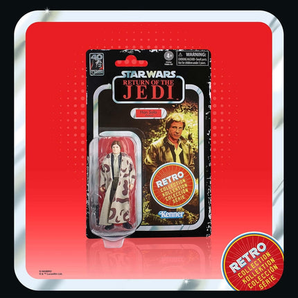 Star Wars ROTJ The Retro Collection Han Solo Endor 3.75" Figure MINT5