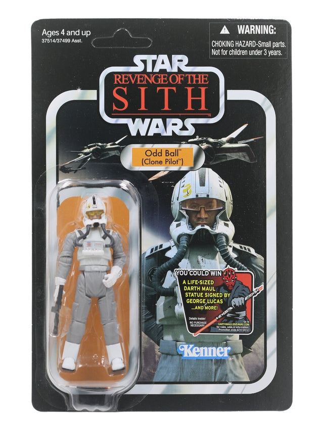 2012 Star Wars The Vintage Collection VC97 Odd Ball Clone Pilot - UNPUNCHED MINT0