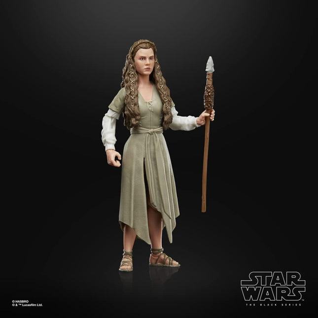 Star Wars The Black Series Princess Leia Ewok Village 6" Action FIgure LOOSE NEW1