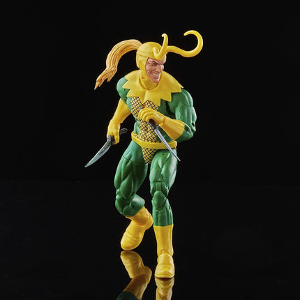 Marvel Legends Retro Loki 6" Action Figure LOOSE NEW4