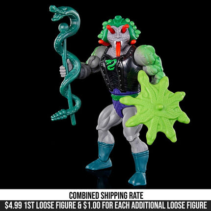 Masters of the Universe Origins Deluxe Snake Face 5.5" Figure LOOSE NEW0