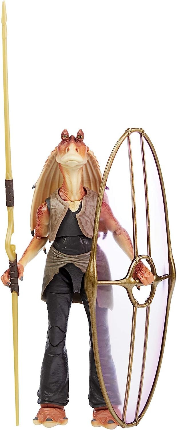 Star Wars The Black Series Deluxe Jar Jar Binks 6 " Action Figure LOOSE NEW1