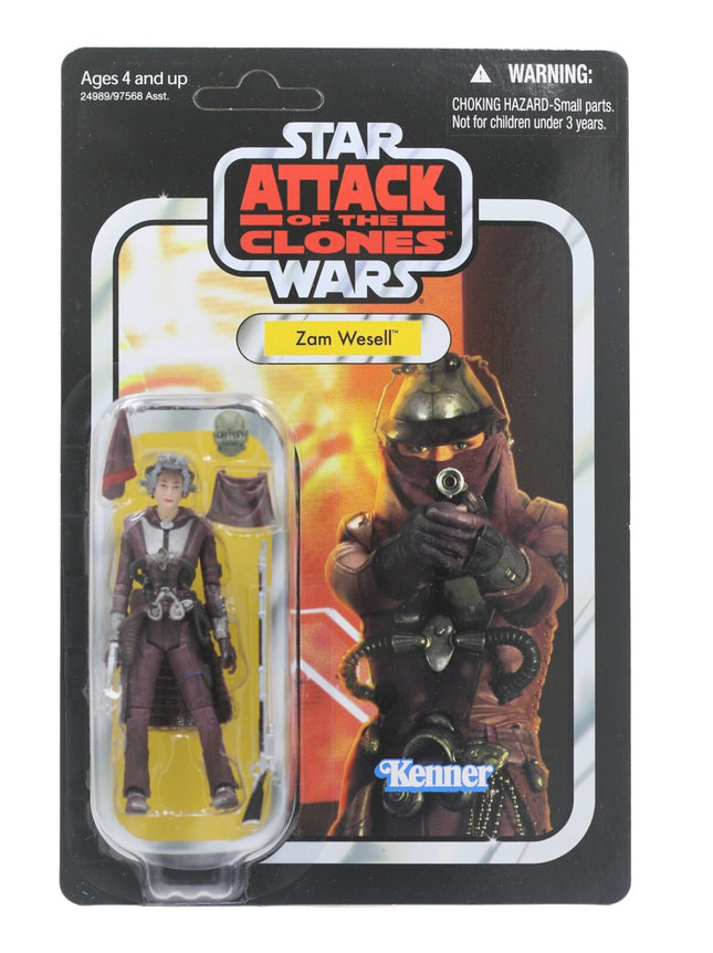 2010 Star Wars The Vintage Collection VC30 Zam Wesell  - UNPUNCHED MINT