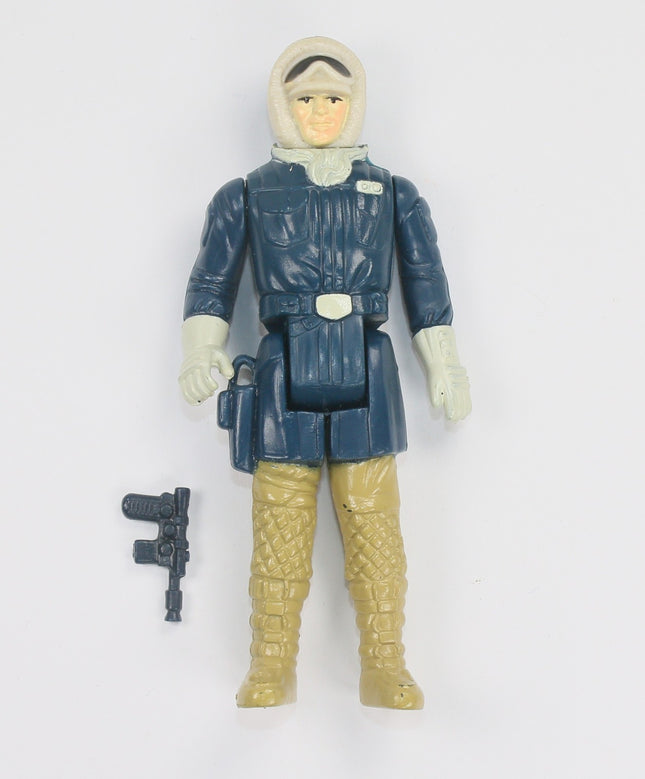 Star Wars Kenner Vintage ESB 1980 Han Solo Hoth 3.75" Figure0