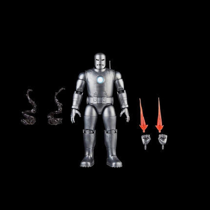 Marvel Legends Avengers 60th Iron Man Model 1 6" Action Figure LOOSE NEW5