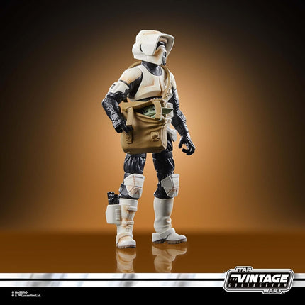 Star Wars Vintage Collection VC289 Biker Scout & Grogu 3.75 Figure - MINT5