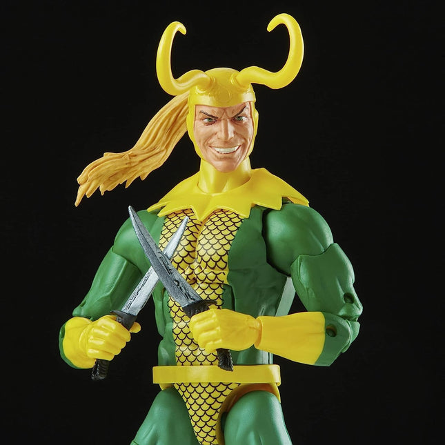 Marvel Legends Retro Loki 6" Action Figure LOOSE NEW1