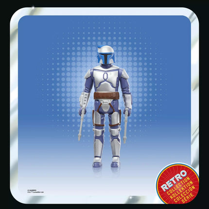 Star Wars The Retro Collection AOTC Jango Fett 3.75" Figure MINT UNPUNCHED3