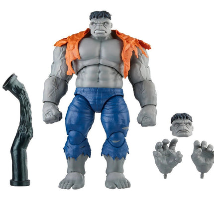 Marvel Legends Avengers 60th Grey Hulk 6" Action Figure LOOSE NEW1