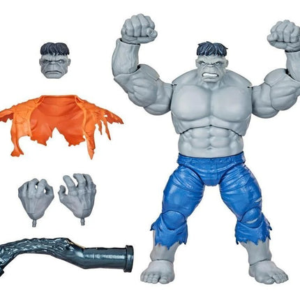 Marvel Legends Avengers 60th Grey Hulk 6" Action Figure LOOSE NEW11