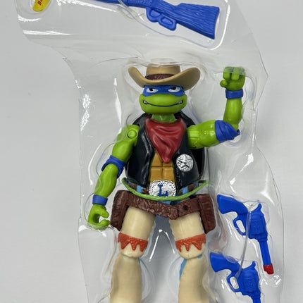 TMNT Teenage Mutant Ninja Turtles in Disguise Cowboy Leo Figure LOOSE NEW0