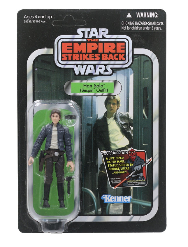 2010 Star Wars The Vintage Collection VC50 Han Solo Bespin - UNPUNCHED MINT0