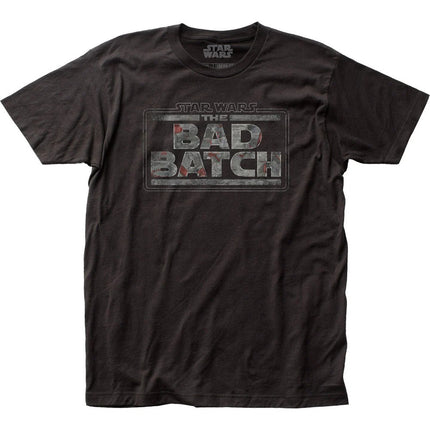 Star Wars The Bad Batch Logo Mens Black T-Shirt NEW0