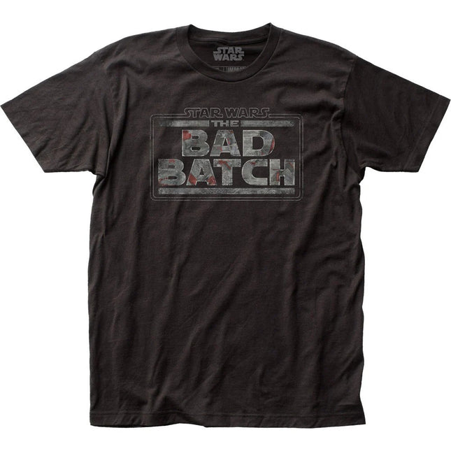 Star Wars The Bad Batch Logo Mens Black T-Shirt NEW0