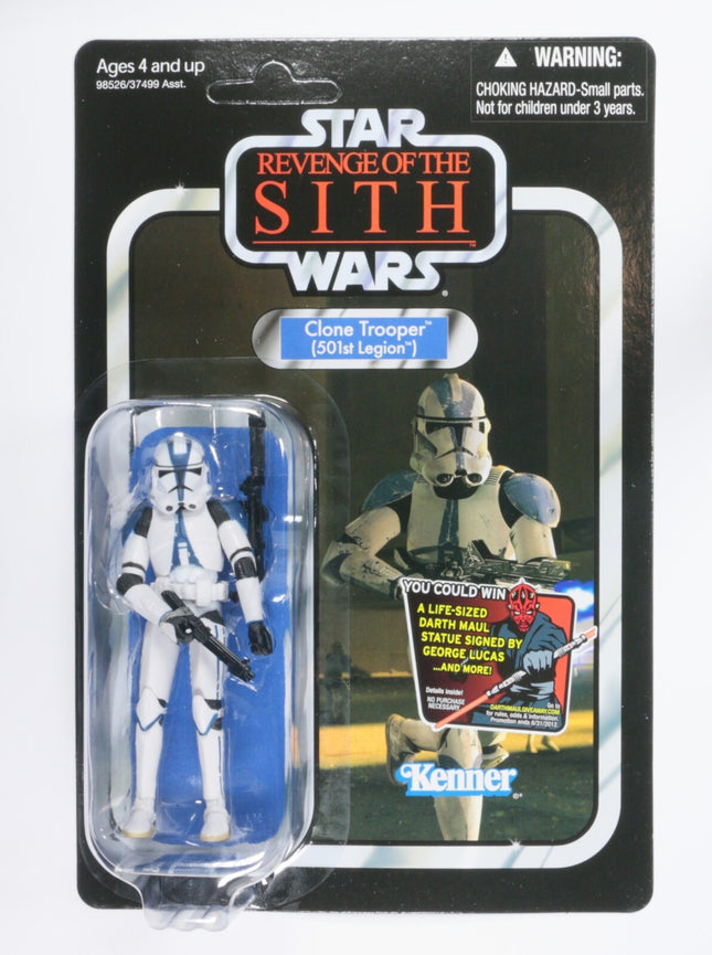 2012 Star Wars The Vintage Collection VC60 501st Clone Trooper - UNPUNCHED MINT0