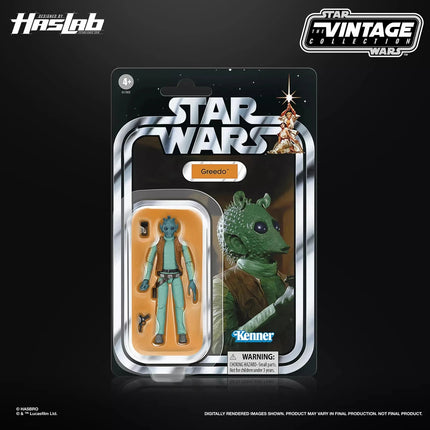 Star Wars The Vintage Collection Haslab Cantina Greedo MINT2