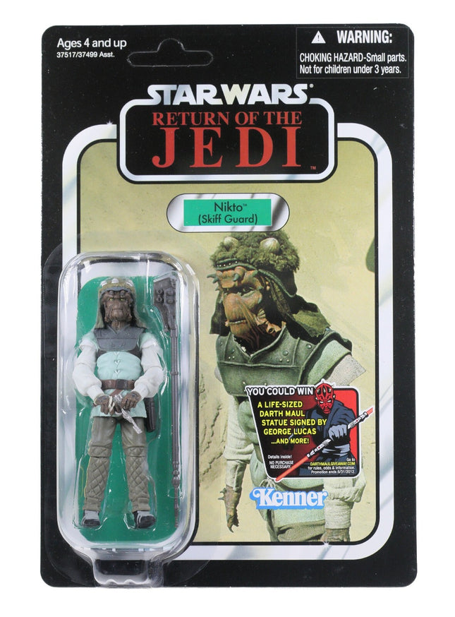2012 Star Wars Vintage Collection VC99 Nikto Skiff Guard UNPUNCHED MINT0