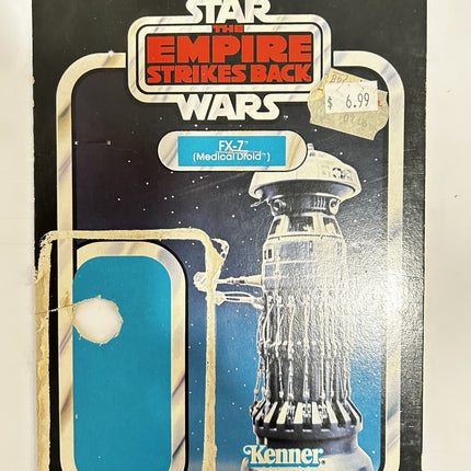 Star Wars Kenner Vintage ESB Lot of 7 Card Back Han Ugnaught FX-7 2-1B R2-D210