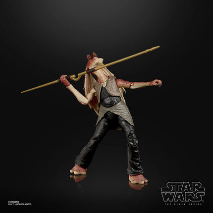 Star Wars The Black Series Deluxe Jar Jar Binks 6 " Action Figure LOOSE NEW2