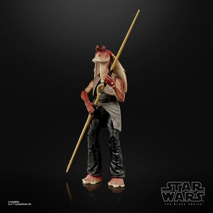 Star Wars The Black Series Deluxe Jar Jar Binks 6 " Action Figure LOOSE NEW3