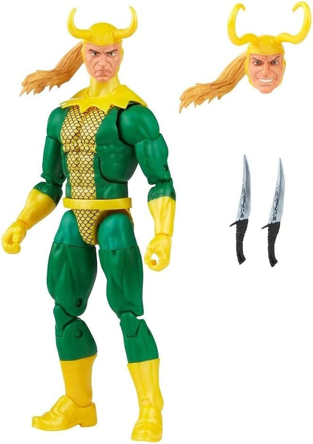 Marvel Legends Retro Loki 6" Action Figure LOOSE NEW0