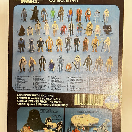 Star Wars Kenner Vintage ESB Lot of 7 Card Back Han Ugnaught FX-7 2-1B R2-D22