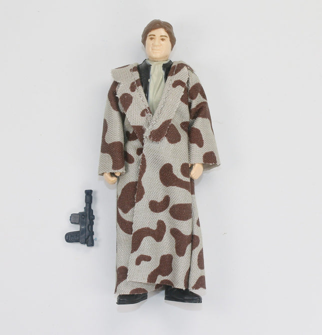 Star Wars Kenner Vintage 1984 ROTJ Han Solo Endor 3.75" Figure0