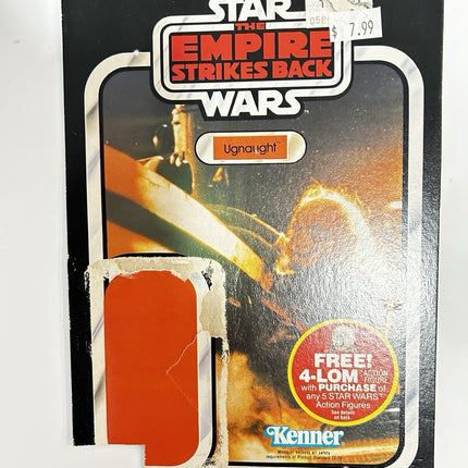 Star Wars Kenner Vintage ESB Lot of 7 Card Back Han Ugnaught FX-7 2-1B R2-D212