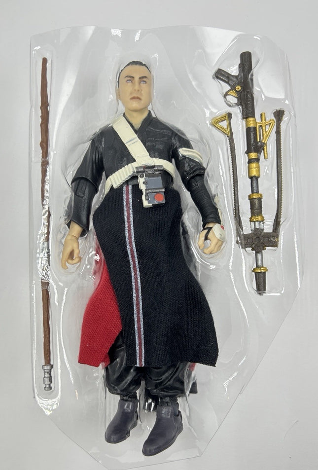 Star Wars The Black Series Rogue One Chirrut Imwe 6" Action Figure LOOSE NEW0