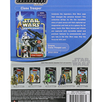 2011 Star Wars The Vintage Collection VC45 Clone Trooper - UNPUNCHED MINT