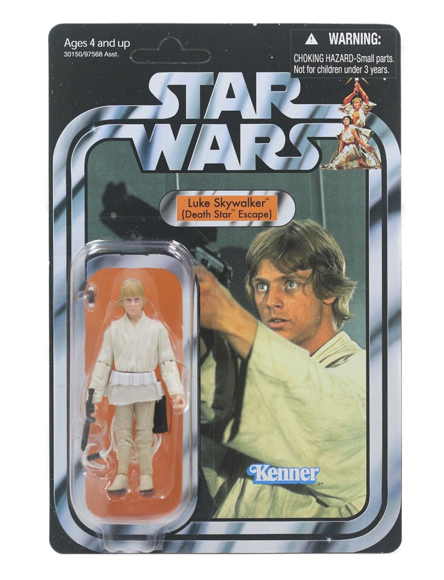2011 Star Wars Vintage Collection VC39 Luke Skywalker Death Star UNPUNCHED MINT
