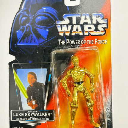 Star Wars Brazil POTF2 Knock Off Bootleg C-3PO Gold 3.75" Action Figure0