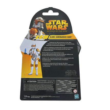 Star Wars Black Series ROTS 20th Walmart Commader Cody 6" Figure MINT1