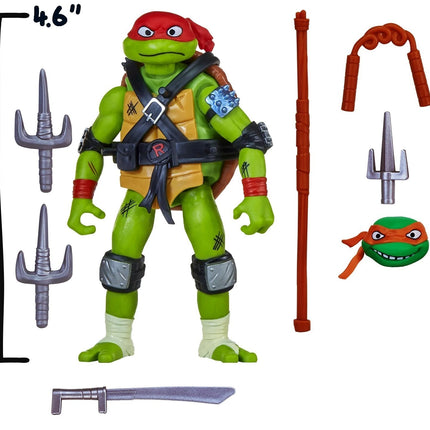 TMNT Teenage Mutant Ninja Turtles Disguise Mix N Match Raphael Figure LOOSE NEW1
