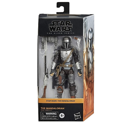 Star Wars The Black Series Beskar Mandalorian 6" Action Figure - MINT0
