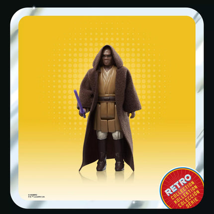 Star Wars The Retro Collection ROTS Mace Windu 3.75" Figure LOOSE NEW2