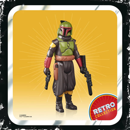 Star Wars Retro Collection Mandalorian Boba Fett 3.75 Action Figure LOOSE NEW