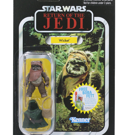 2010 Star Wars The Vintage Collection VC27 Wicket Ewok - UNPUNCHED MINT