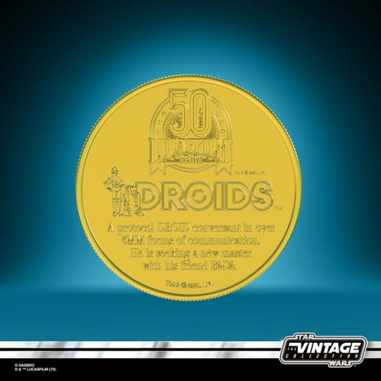 Star Wars Target Exclusive TVC Droids C-3PO & Coin 3.75" Action Figure LOOSE NEW4