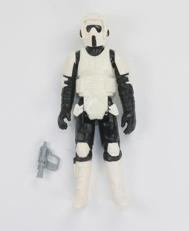 Star Wars Kenner Vintage 1983 ROTJ Biker Scout Hong Kong 3.75" Figure0