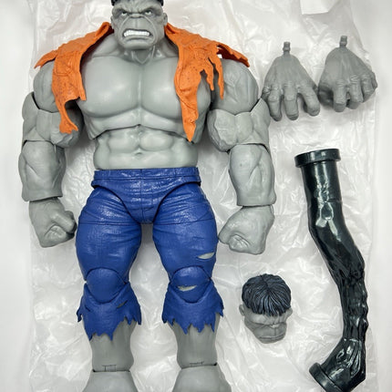 Marvel Legends Avengers 60th Grey Hulk 6" Action Figure LOOSE NEW0
