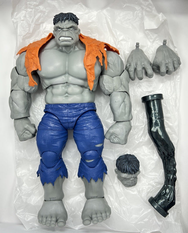 Marvel Legends Avengers 60th Grey Hulk 6" Action Figure LOOSE NEW0