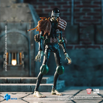 Hiya PX Exquisite Mini Judge Dredd Judge Death 4 " Figure LOOSE NEW0