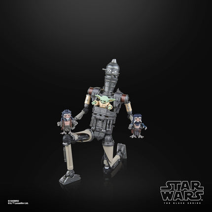 Star Wars The Black Series The Mandalorian IG-12 & Grogu 6" Action LOOSE NEW7