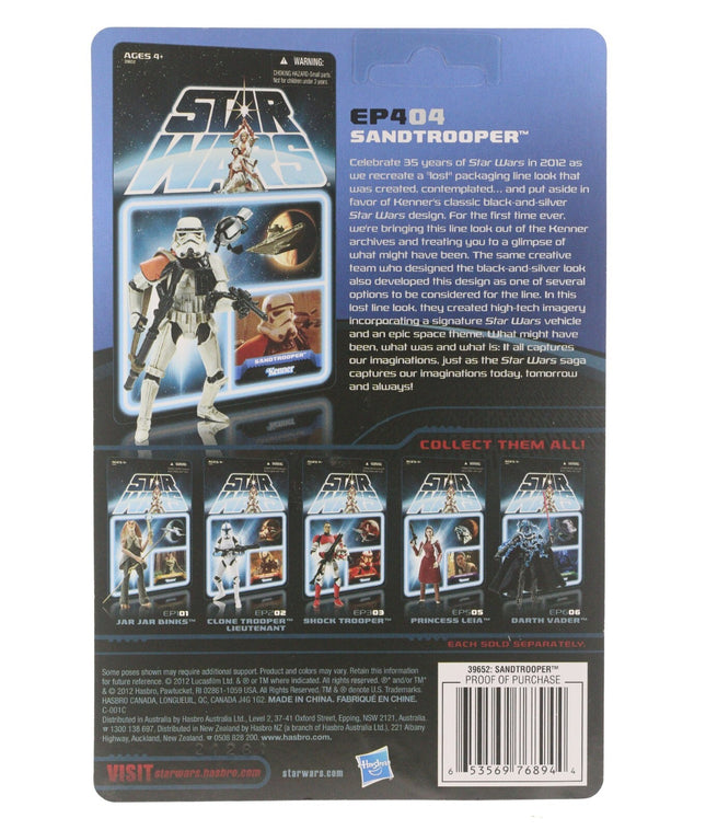 Star Wars The Vintage Collection Lost Line Sandtrooper UNPUNCHED MINT1