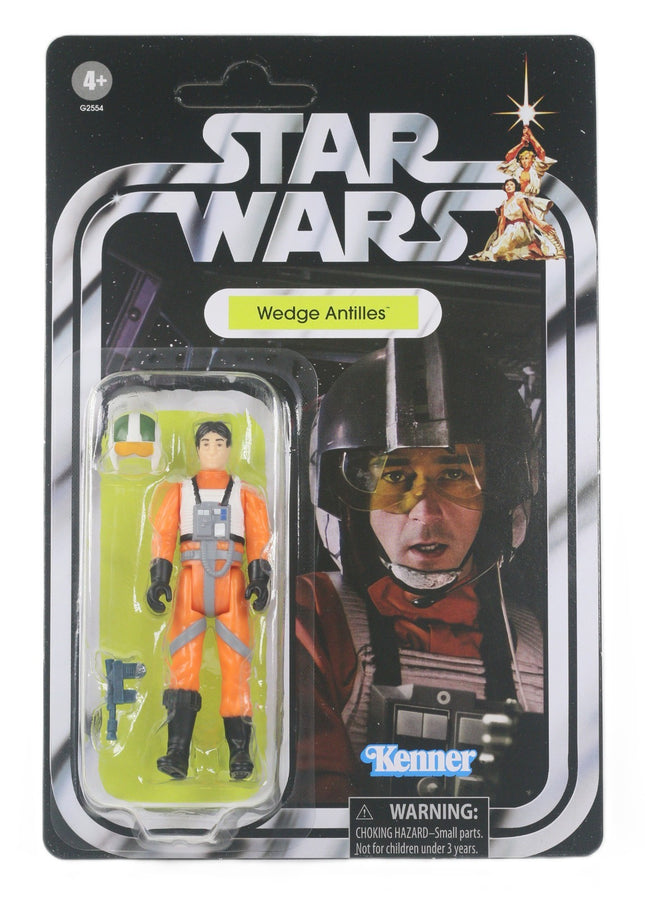 Star Wars The Retro Collection ANH Wedge Antillies 3.75" Figure MINT0